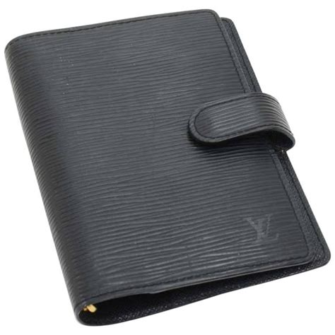 louis vuitton black epi agenda|Medium Ring Agenda Cover Epi Leather .